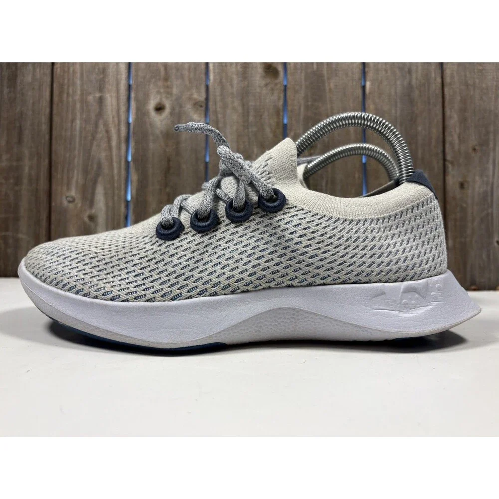 Allbirds Tree Dashers TD Running Shoes Women’s Size 8.5 Blue White